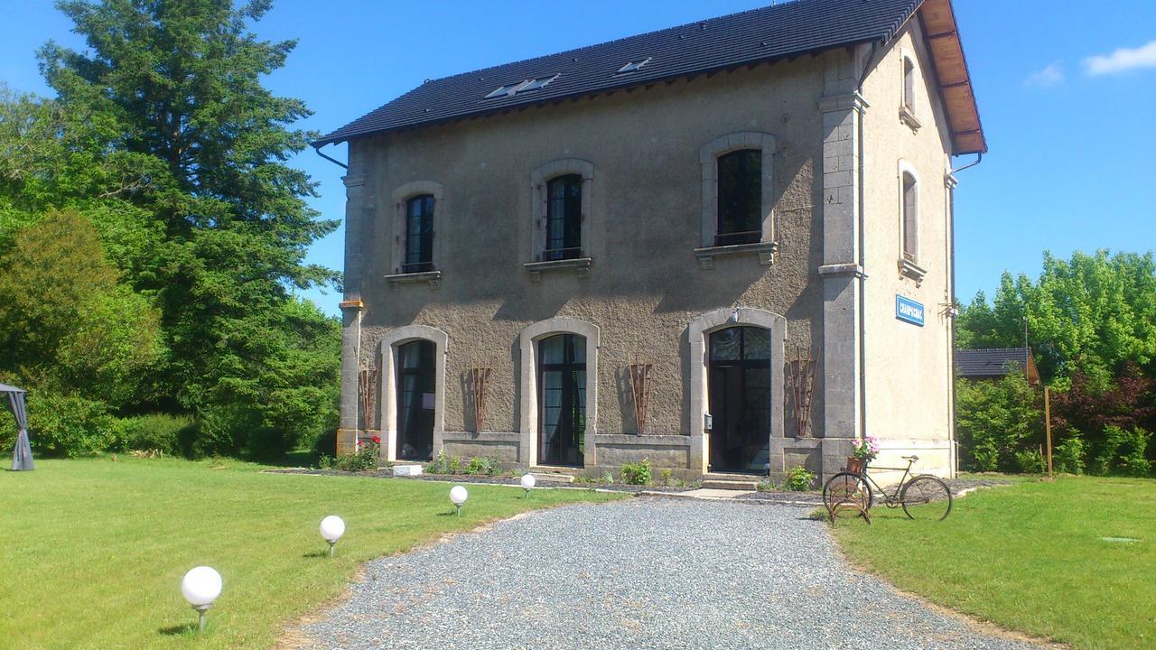 La Gare Aux Oiseaux Champagnac-la-Rivière Exterior foto